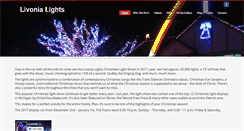 Desktop Screenshot of livonialights.com