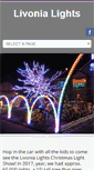 Mobile Screenshot of livonialights.com