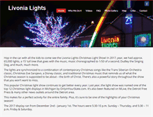 Tablet Screenshot of livonialights.com